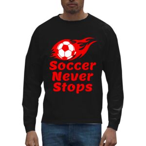 Unisex drop shoulder slogan top Thumbnail