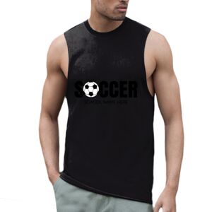 High neck slash armhole vest Thumbnail