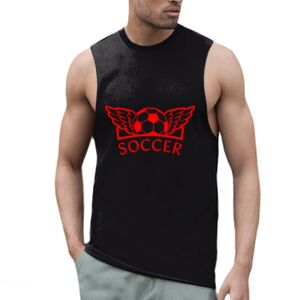 High neck slash armhole vest Thumbnail