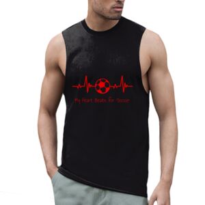 High neck slash armhole vest Thumbnail