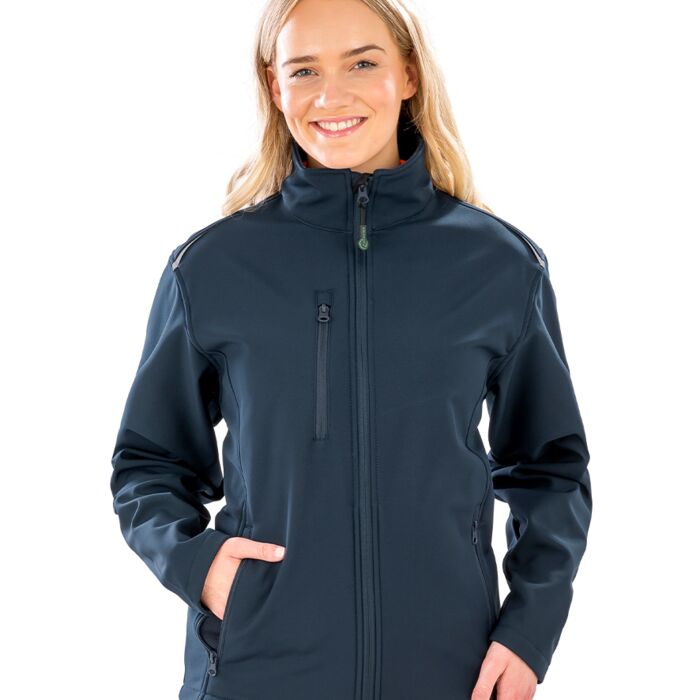 Result Genuine Recycled Ladies Three Layer Printable Soft Shell Jacket Thumbnail