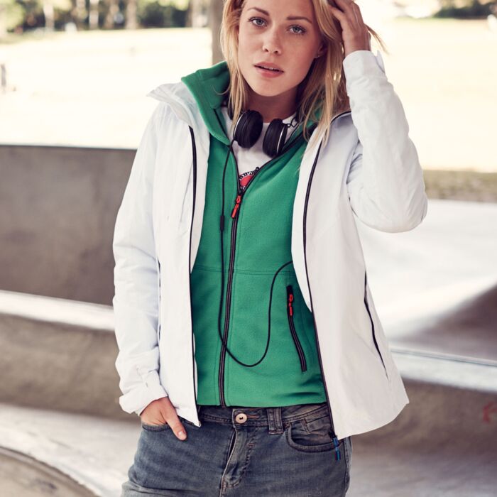 Ladies Speedway Fleece Jacket Thumbnail