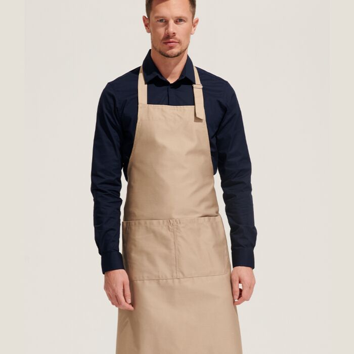 SOL'S Gala Long Bib Apron Thumbnail