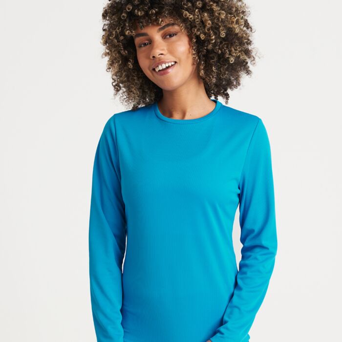 AWDis Ladies Cool Long Sleeve T-Shirt Thumbnail