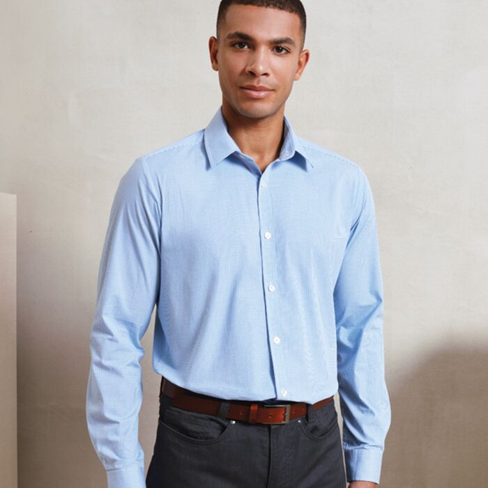 Premier Gingham Long Sleeve Shirt Thumbnail