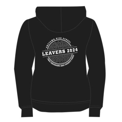 Design 1 - Ladies Leavers Zoodie Thumbnail