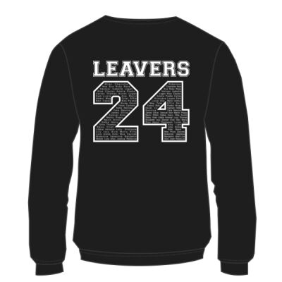 Design 2 - Ladies Leavers Sweatshirt Thumbnail