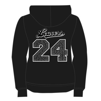 Design 3 - Ladies Leavers Hoodie Thumbnail