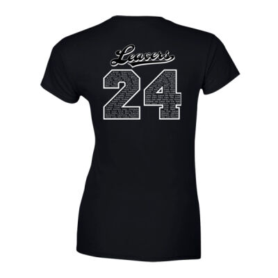 Design 3 - Ladies leavers T shirt Thumbnail