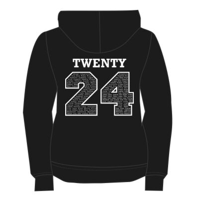 Design 4 - Ladies Leavers Hoodie Thumbnail