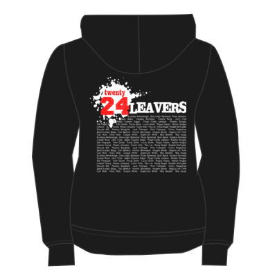 Design 7 - Ladies Leavers Hoodie Thumbnail