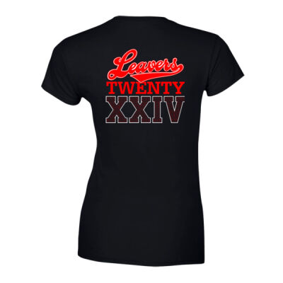 Design 12 - Ladies leavers T shirt Thumbnail